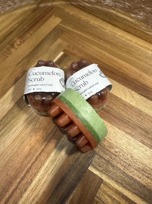 Cucumelon Scrub